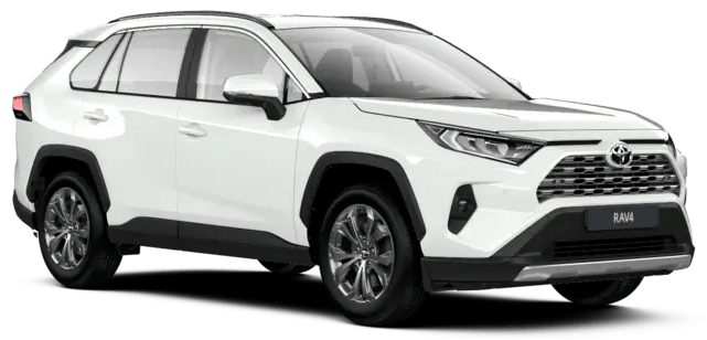 TOYOTA Rav4 Белый неметаллик